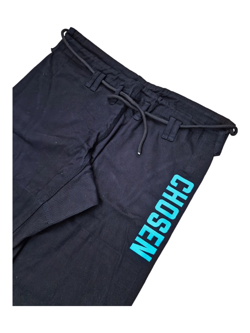 CHOSEN Flagship STOLI BJJ Gi - black/tiffany blue